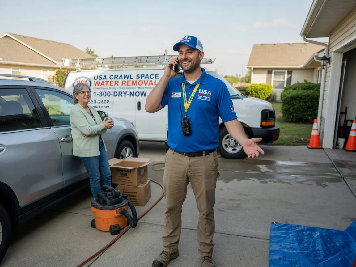 Crawl Space Water Removal Gomer, OH FAQs